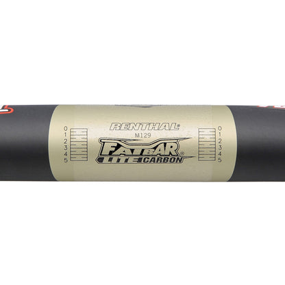 Manubrio RENTHAL FATBAR LITE Carbonio Rise 20mm 760mm Nero