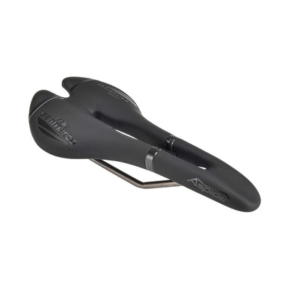 Sella SELLE SAN MARCO ASPIDE RACING OPEN FIT NARROW Rotaie Xsilite Nero