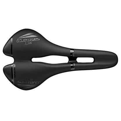 Sella SELLE SAN MARCO ASPIDE RACING OPEN FIT NARROW Rotaie Xsilite Nero