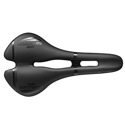 Sella SELLE SAN MARCO ASPIDE DYNAMIC OPEN FIT NARROW Rotaie Manganese