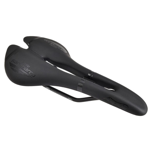 Selle SELLE SAN MARCO ASPIDE DYNAMIC OPEN FIT WIDE Rails Manganèse Noir