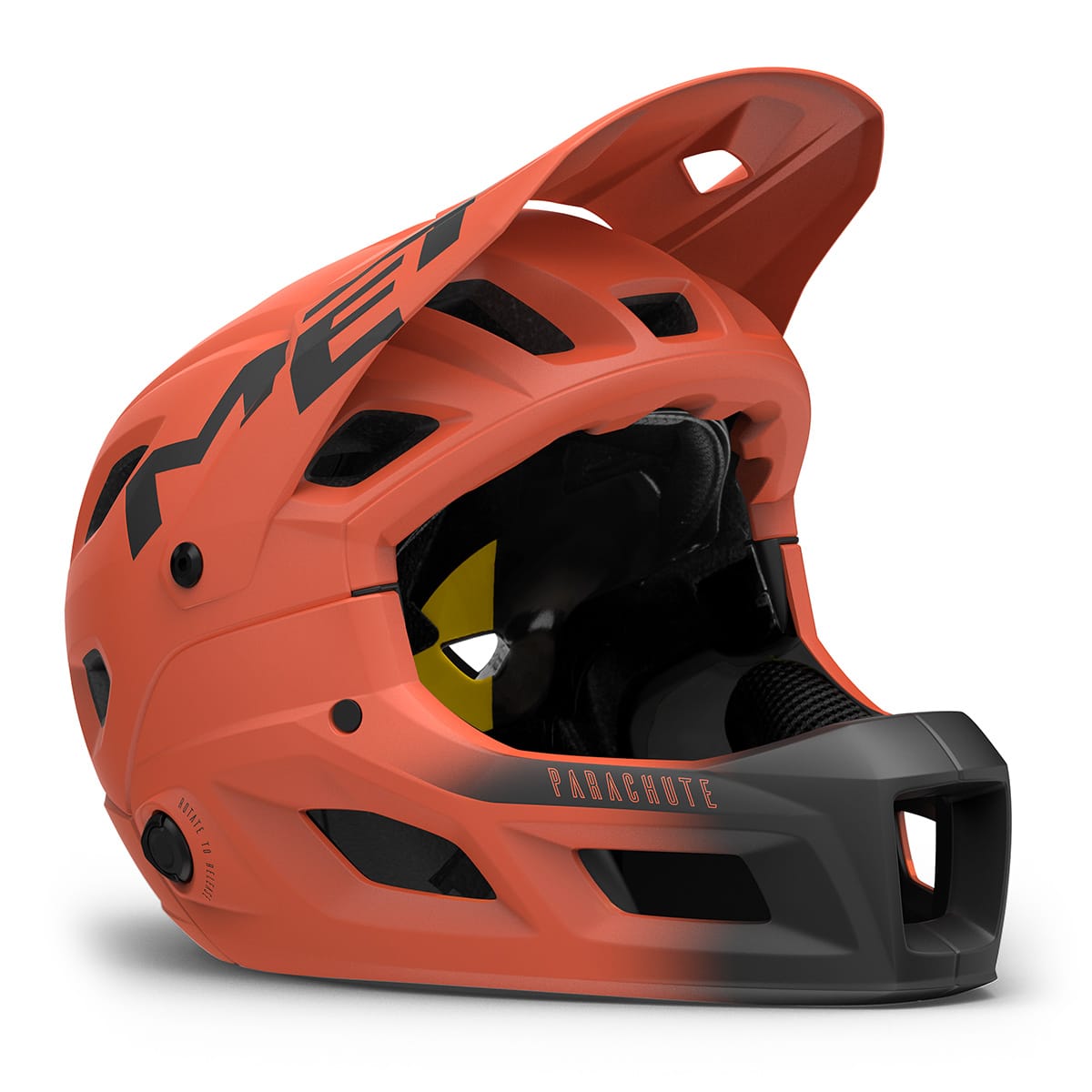 Casco MTB MET PARACHUTE MCR MIPS Arancione/Nero