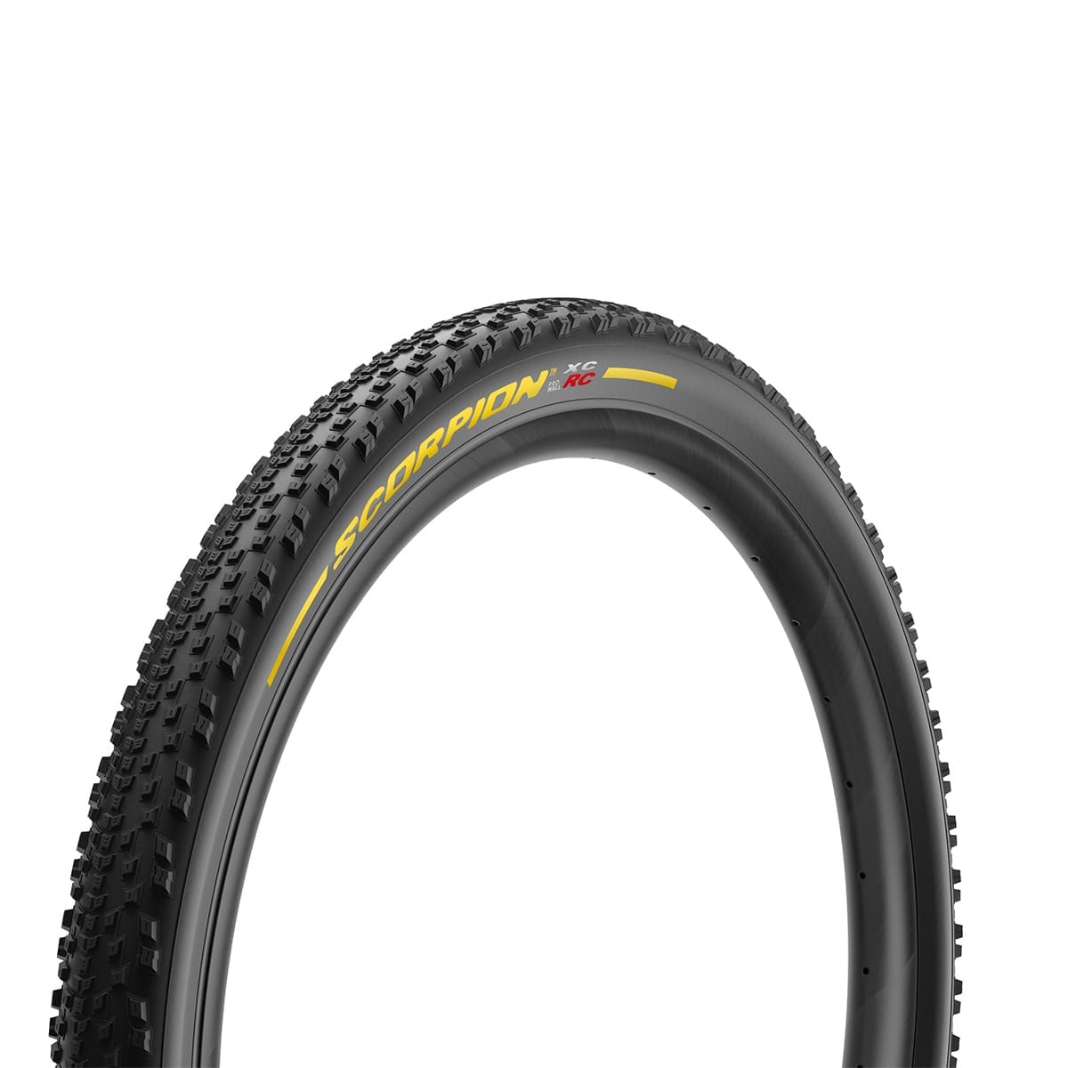 Pneu PIRELLI SCORPION XC RC 29x2,20 Tubeless Ready Souple Noir/Jaune 3957600