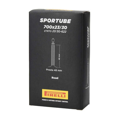 Camera d'Aria PIRELLI BUTYL TUBE 700x23/30c Presta 48mm