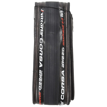 Pneumatico VITTORIA CORSA SPEED Graphene G2.0 700x23c Tubeless Ready Nero