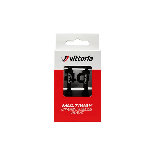 VITTORIA MULTIWAY Valvole Tubeless Nero Presta (x2)