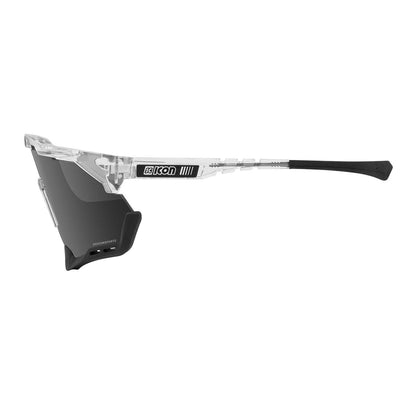 Occhiali SCICON AEROSHADE Traslucido Iridio Argento