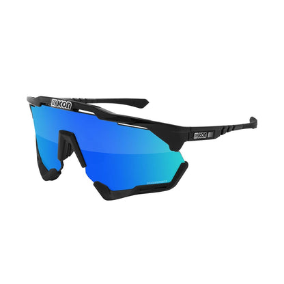 Occhiali SCICON AEROSHADE Nero Iridio Blu