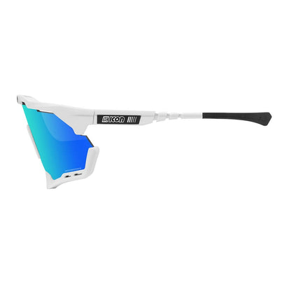 Occhiali SCICON AEROSHADE Bianco Iridio Blu