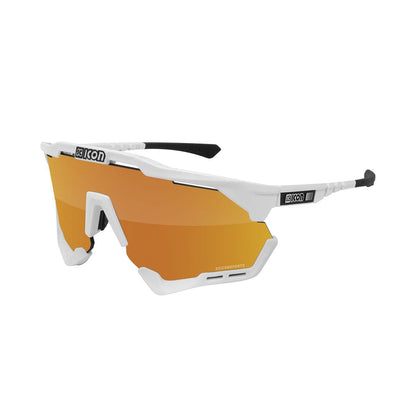 Occhiali SCICON AEROSHADE Bianco Iridium Bronze