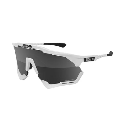 Occhiali SCICON AEROSHADE Bianco Iridio Argento