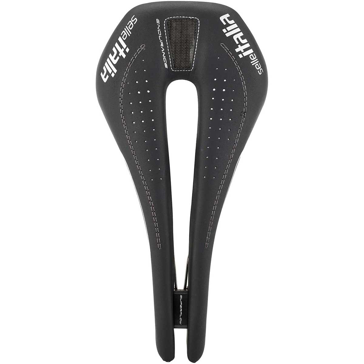 Selle SELLE ITALIA NOVUS Endurance TI 316 Superflow L Rails Ti316