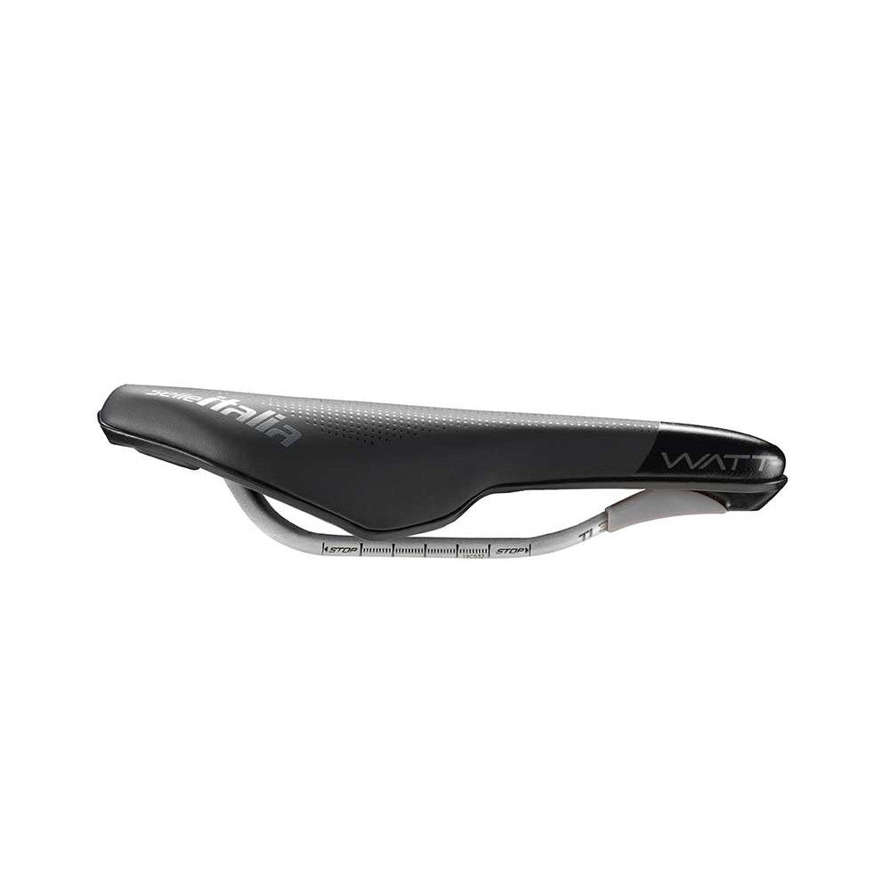 Sella SELLE ITALIA WATT GEL SUPERFLOW Rotaie Ti316