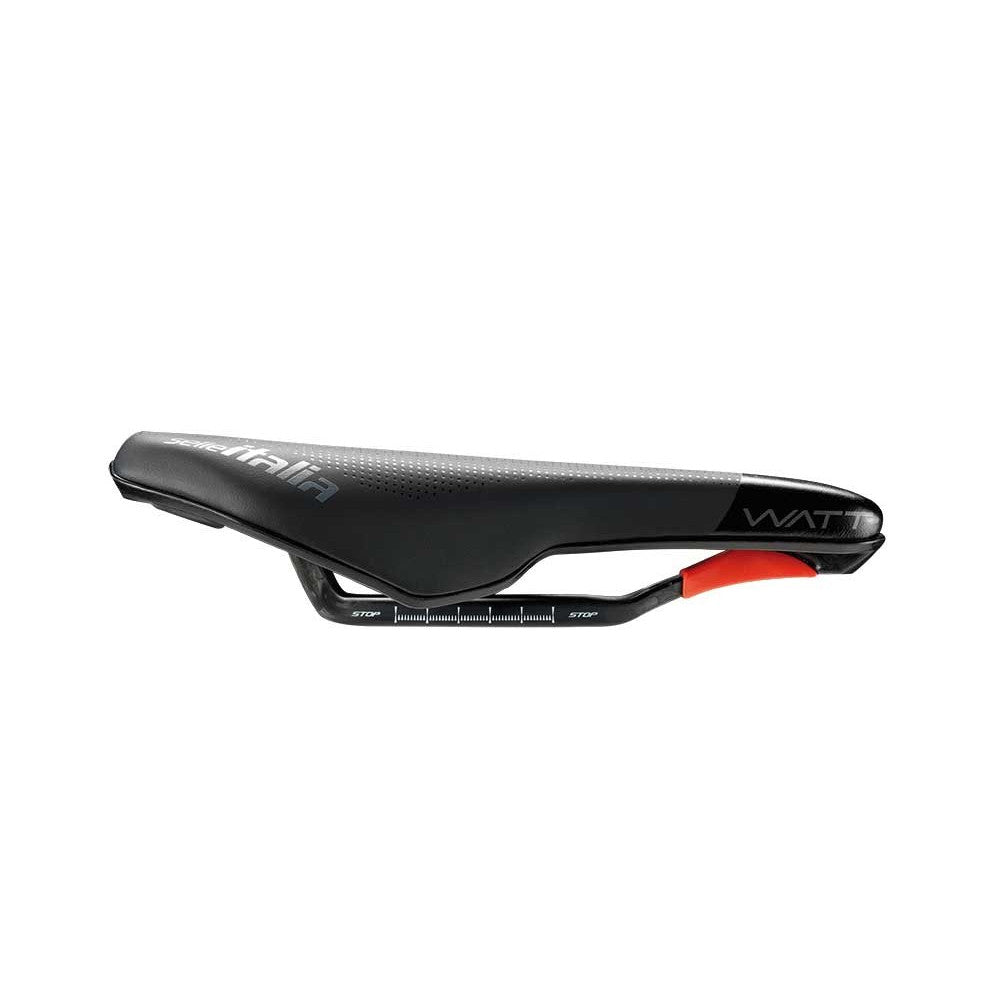 Sella SELLE ITALIA WATT GEL SUPERFLOW Rotaie Ti316