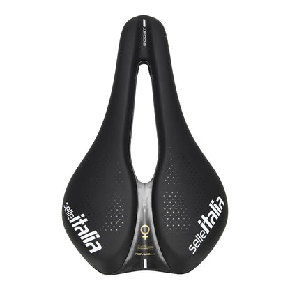 Sella SELLE ITALIA NOVUS EVO BOOST SUPERFLOW LADY Rotaie in Manganese
