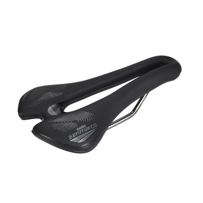 Sellino SELLE SAN MARCO APSIDE SHORT SUPERCOMFORT OPEN-FIT RACING 139mm Rotaie Manganese