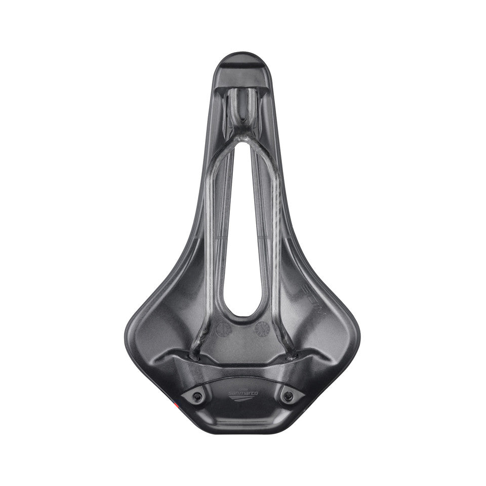 Sella SAN MARCO GROUND SHORT OPEN-FIT CARBON FX 155mm Nero