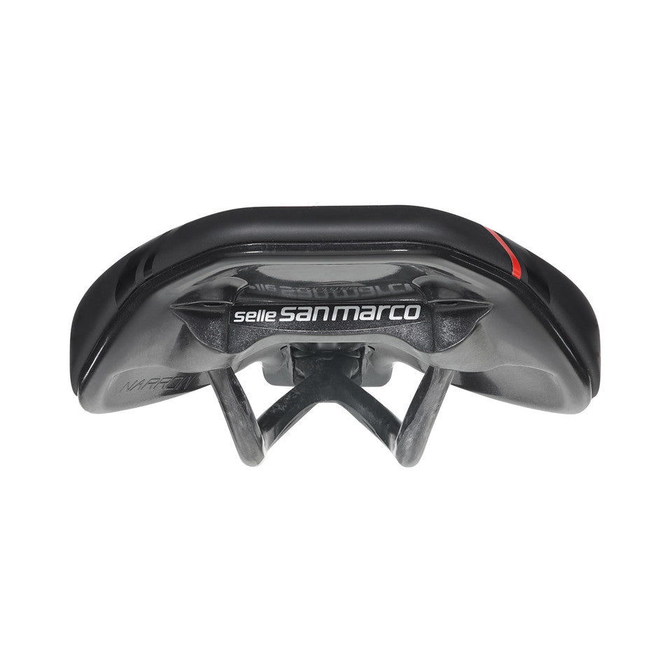 Sella SAN MARCO GROUND SHORT OPEN-FIT CARBON FX 140mm Nero