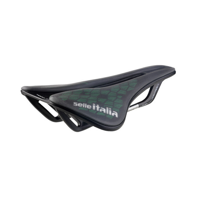 Sella SELLE ITALIA Model X GREEN SUPERFLOW LEAF L Rails Fec Green/Black