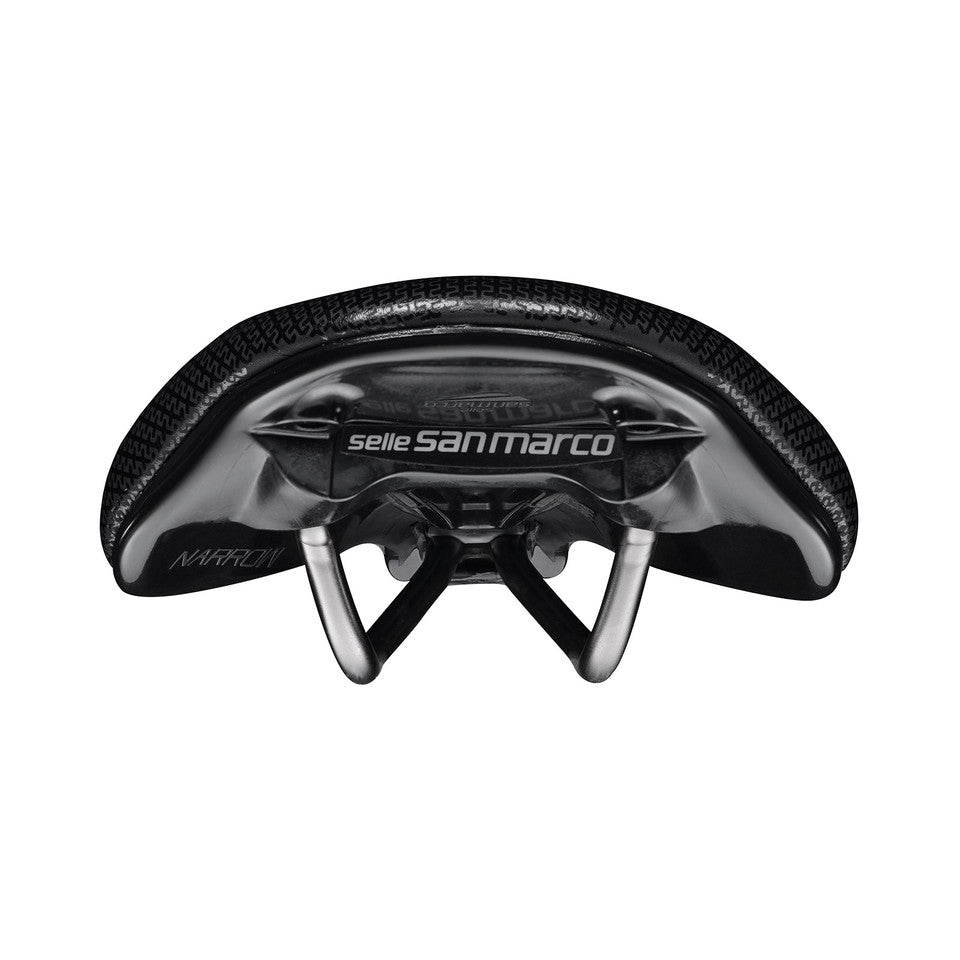 Sella SAN MARCO SHORTFIT 2.0 SUPERCOMFORT OPEN-FIT RACING S3 Larghezza 140mm Binari in Acciaio Xsilite