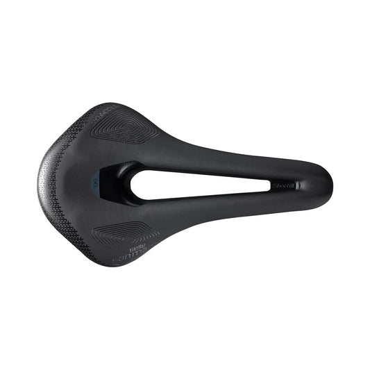Sella SAN MARCO SHORTFIT 2.0 SUPERCOMFORT OPEN-FIT RACING S3 Larghezza 140mm Rail Acciaio Xsilite