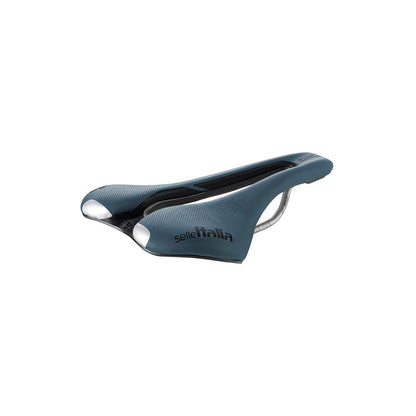 Sella SELLE ITALIA SLR BOOST GRAVEL SUPERFLOW S Rails TI316 Blu