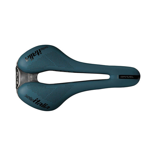 Sellino SELLE ITALIA FLITE BOOST GRAVEL SUPERFLOW S Rotaie TI316 Blu