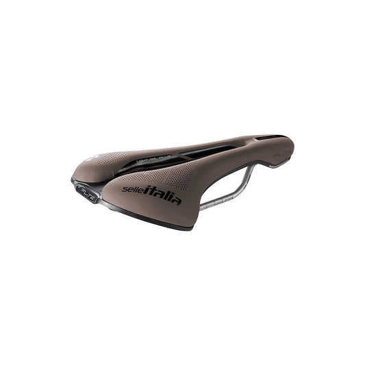 Selle ITALIA FLITE BOOST GRAVEL Sella SUPERFLOW S Rails TI316 Marrone