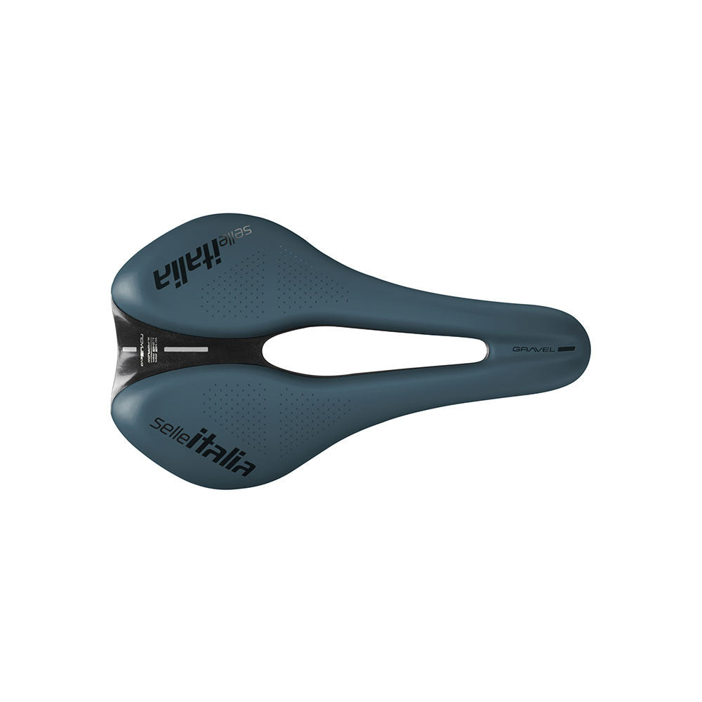 Sella SELLE ITALIA NOVUS BOOST EVO GRAVEL SUPERFLOW TM L Binari Blu Manganese