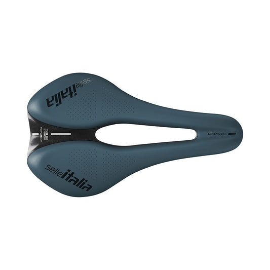 Sellino SELLE ITALIA NOVUS BOOST EVO GRAVEL SUPERFLOW TM L Rotaie Manganese Blu