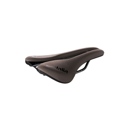 Sella SELLE ITALIA NOVUS BOOST EVO GRAVEL SUPERFLOW TM L Rails Manganese Marrone