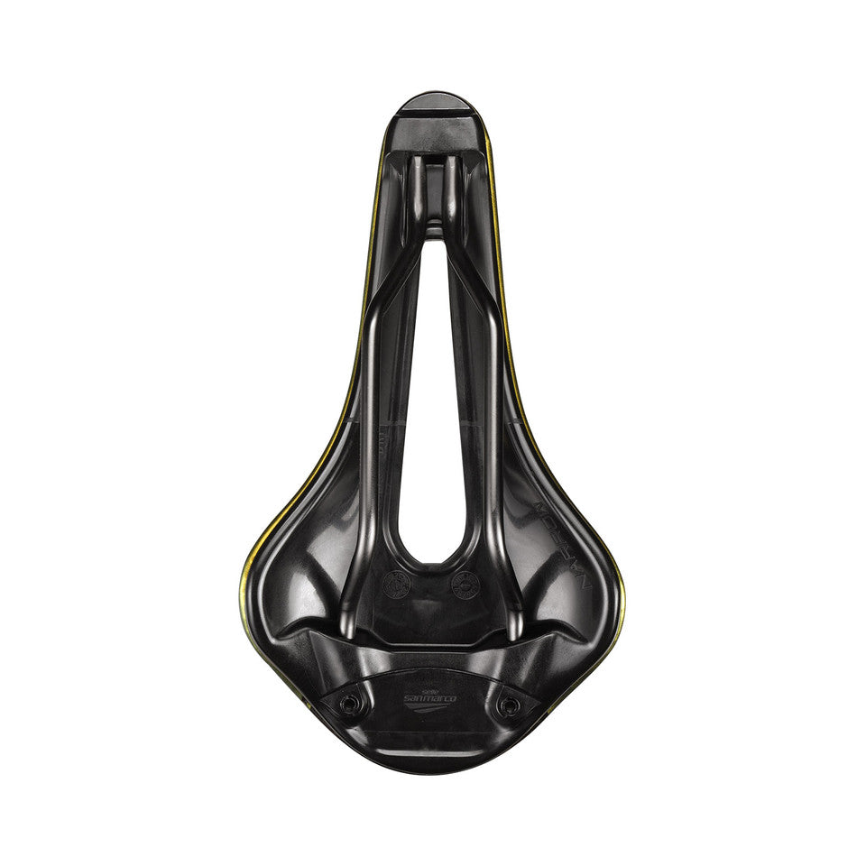 Sella SAN MARCO SHORTFIT 2.0 OPEN-FIT RACING S3 Larghezza 144mm Binari in acciaio Xsilite color oro