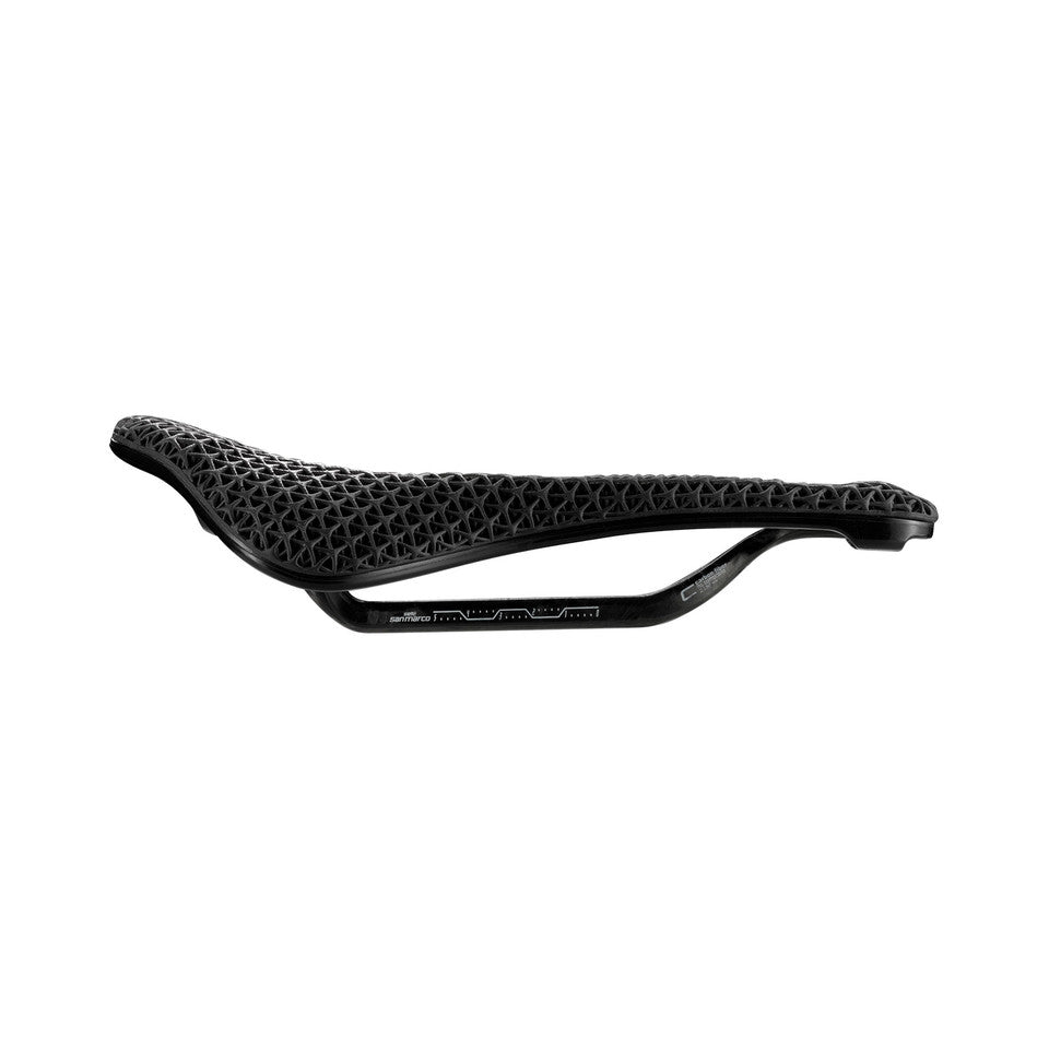 Sella SAN MARCO SHORTFIT 2.0 3D OPEN-FIT CARBON FX S3 Larghezza 140mm Binari in carbonio