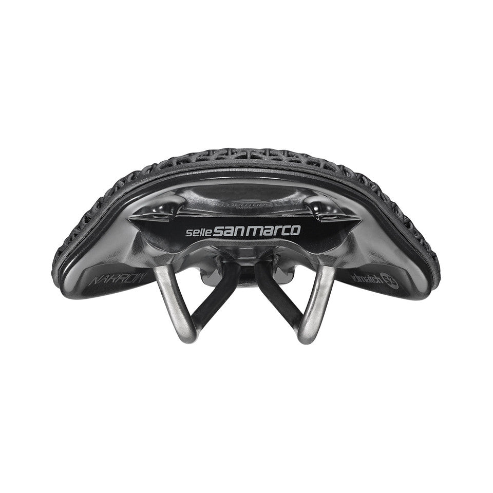 Sella SAN MARCO SHORTFIT 2.0 3D OPEN-FIT RACING S3 Larghezza 140mm Binari in alluminio Xsilite