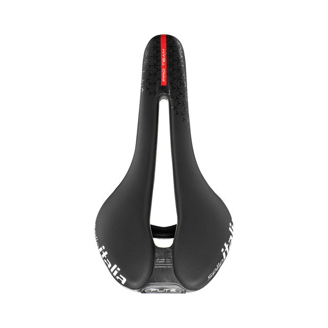 Sella SELLE ITALIA FLITE BOOST SUPERFLOW PRO TEAM 6.1 L Carbon Rails Nero