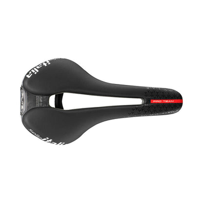 Sella SELLE ITALIA FLITE BOOST SUPERFLOW PRO TEAM 6.1 L Rails Carbonio Nero