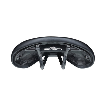 Sella SAN MARCO REGAL SHORT OPEN-FIT CARBON FX L3 Larghezza 165mm Rotaie Carbonio