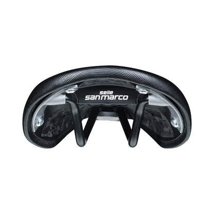 Sella SAN MARCO REGAL SHORT FULL-FIT DYNAMIC S2 Larghezza 140mm Rotaie Manganese