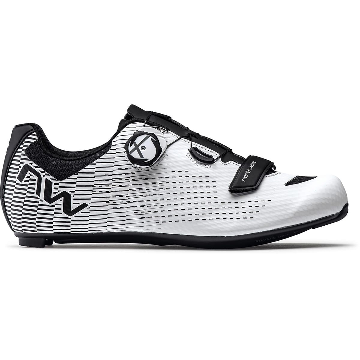 Chaussures Route NORTHWAVE STORM CARBON 2 Blanc/Noir