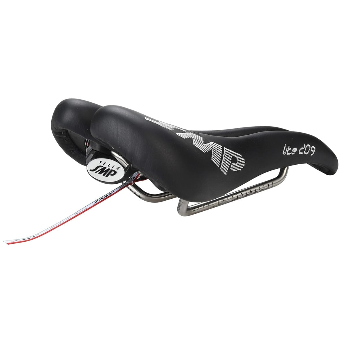 Selle SMP LITE 209 Rails Inox Noir