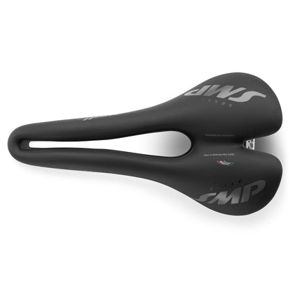 Sella SMP WELL GEL larghezza 144mm rotaie in carbonio