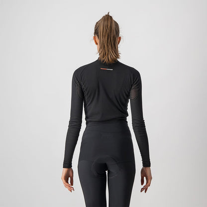 Sottoveste CASTELLI FLANDERS 2 WARM Donna Maniche Lunghe Nero