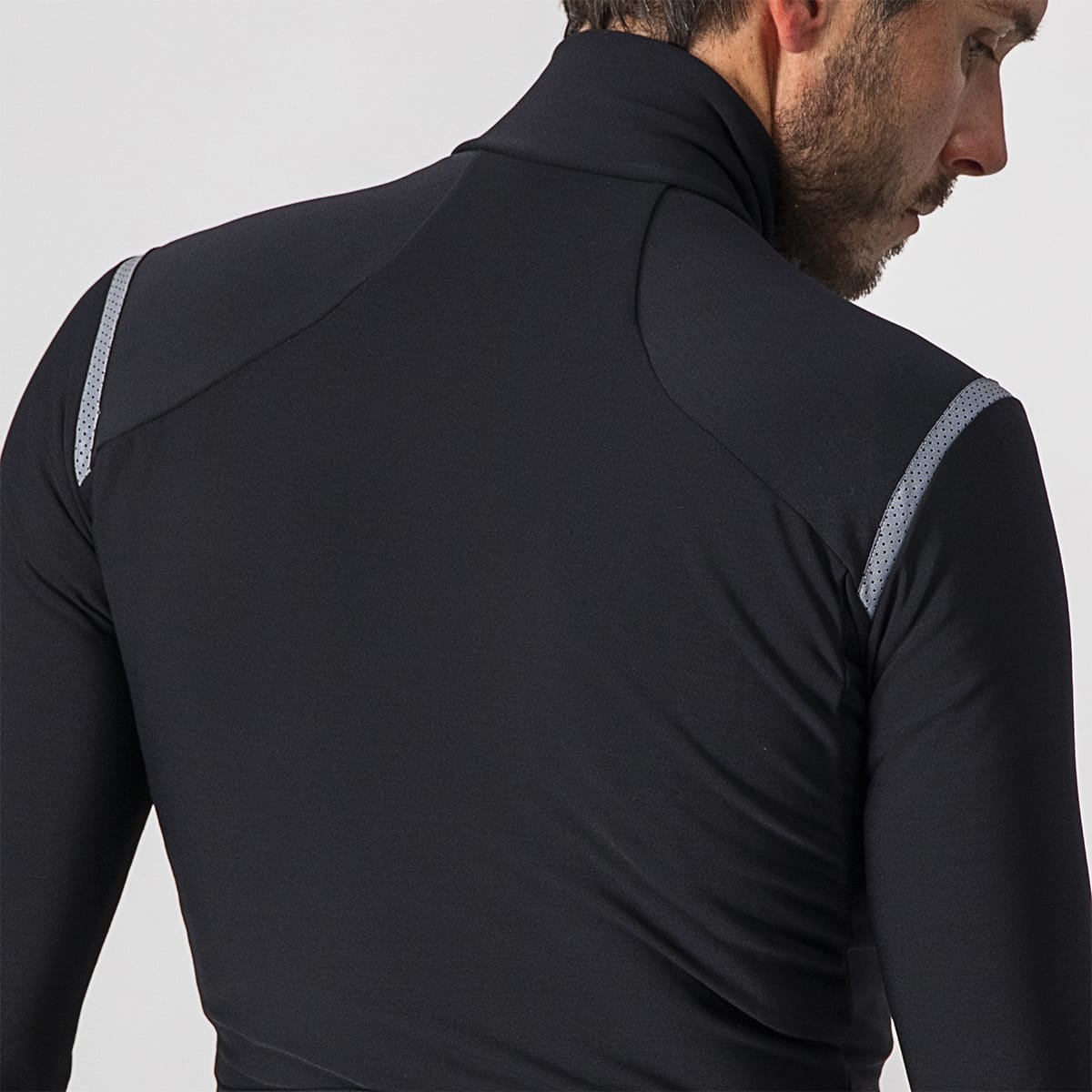 CASTELLI TUTTO NANO Maglia a maniche lunghe RoS Nero