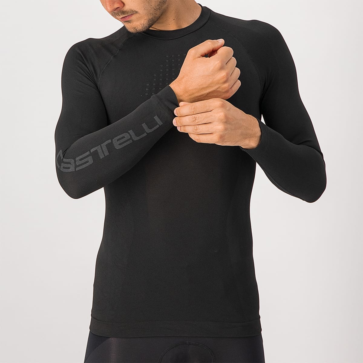 CASTELLI CORE SEAMLESS Intimo a maniche lunghe Nero