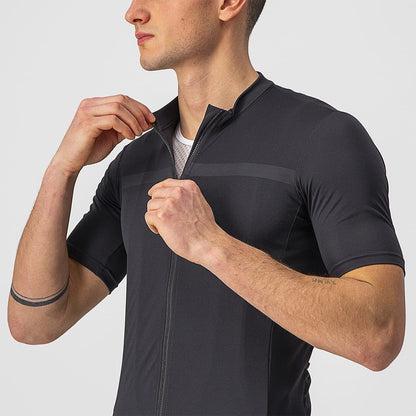 Maglia CASTELLI CLASSIFICA Maniche Corte Nero