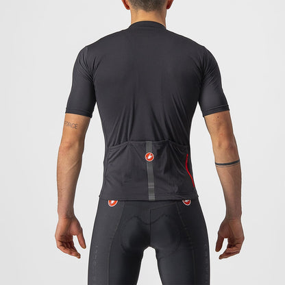 Maglia CASTELLI CLASSIFICA Maniche Corte Nero