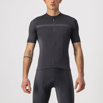 Maglia CASTELLI CLASSIFICA Maniche Corte Nero