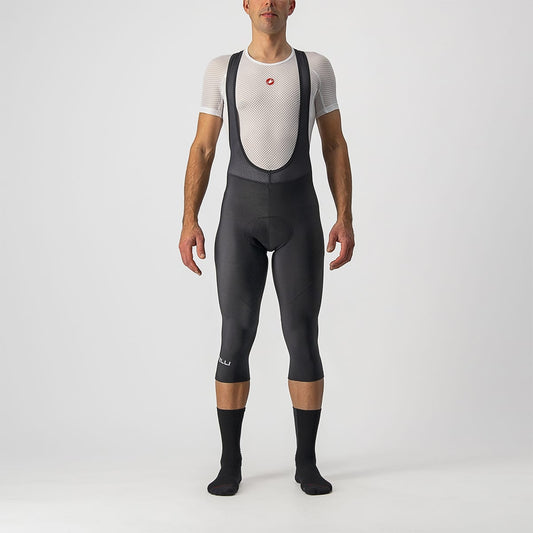 CASTELLI ENTRATA THERMAL 3/4 Bibtights Nero