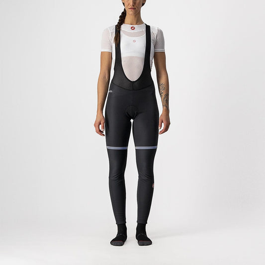 CASTELLI POLARE 3 Salopette lunga donna Nero