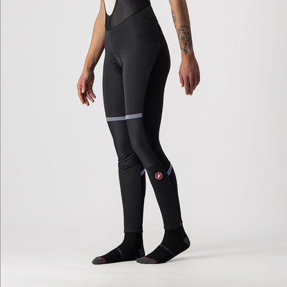 Salopette Lunga CASTELLI POLARE 3 Donna Nero